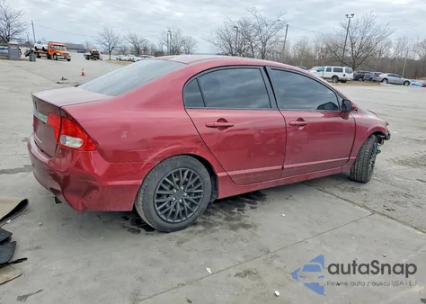 2010 Honda Civic Lx z USA, uszkodzony, nr VIN 2HGFA1F54AH543673